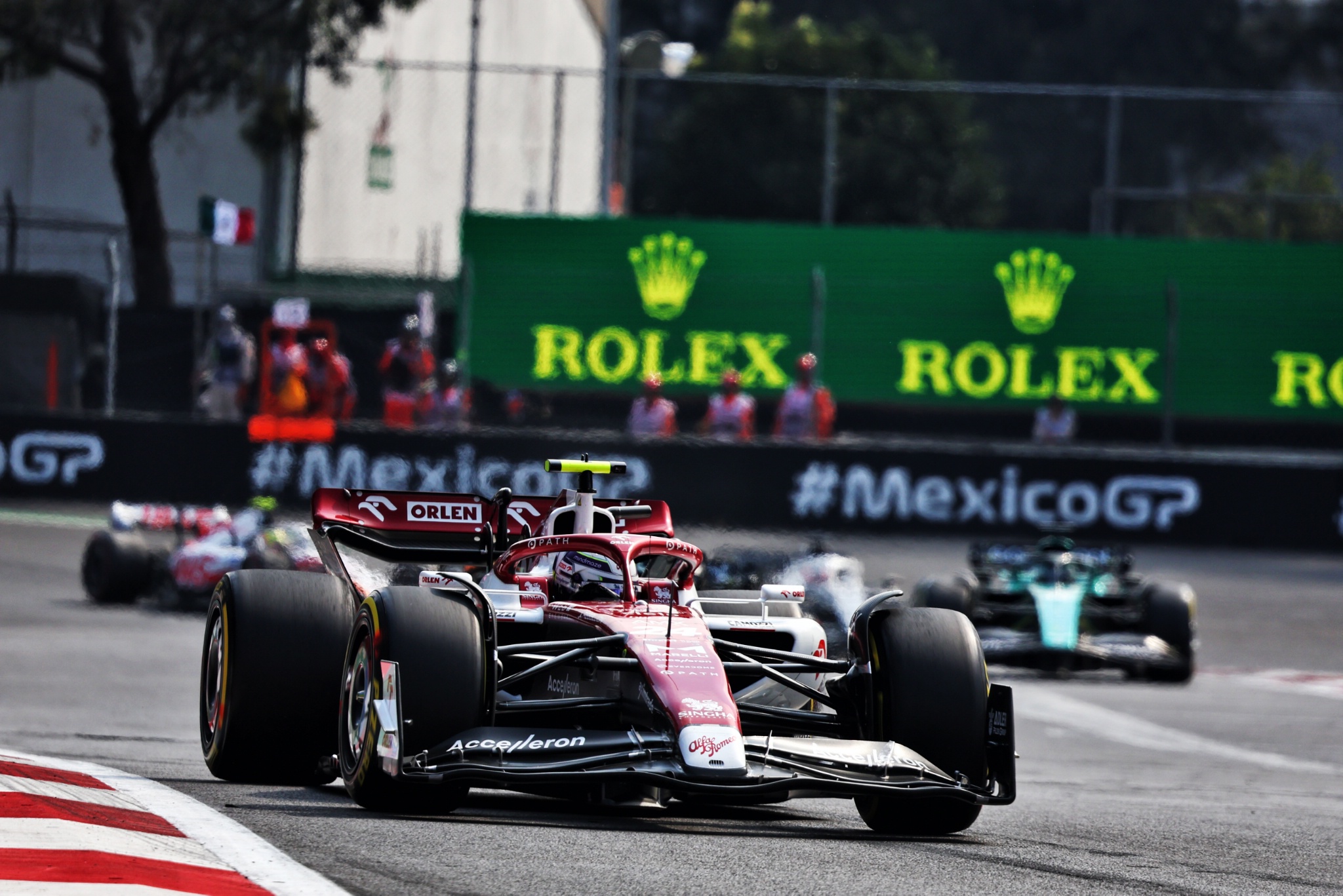 Guanyu Zhou (CHN) Alfa Romeo F1 Team C42. Formula 1 World Championship, Rd 20, Mexican Grand Prix, Mexico City, Mexico,