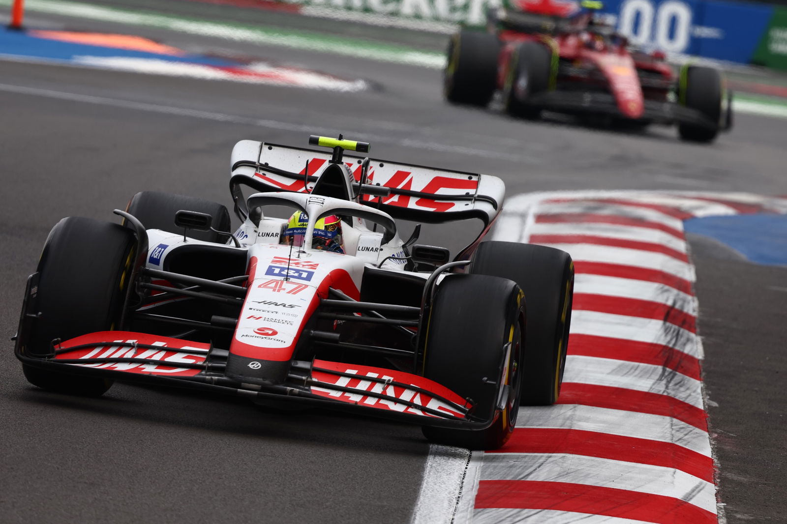 Mick Schumacher (GER) Haas VF-22. Formula 1 World Championship, Rd 20, Mexican Grand Prix, Mexico City, Mexico, Race Day.-