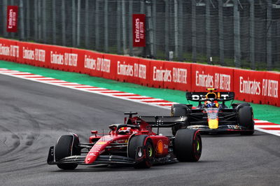 Charles Leclerc (MON) ) Ferrari F1-75. Kejuaraan Dunia Formula 1, Rd 20, Grand Prix Meksiko, Mexico City, Mexico, Race