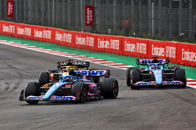 Esteban Ocon (FRA) Alpine F1 Team A522. Formula 1 World Championship, Rd 20, Mexican Grand Prix, Mexico City, Mexico, Race