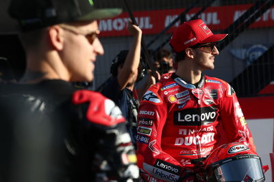 Fabio Quartararo, Francesco Bagnaia, Valencia MotoGP, 3 November