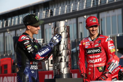 Fabio Quartararo, Francesco Bagnaia, Valencia MotoGP, 3 November