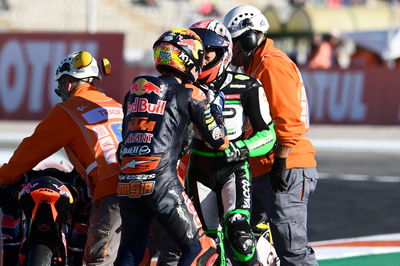 Jaume Masia crash, Moto3, Valencia MotoGP, 5 November