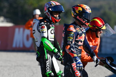 Jaume Masia crash, Moto3, Valencia MotoGP, 5 November