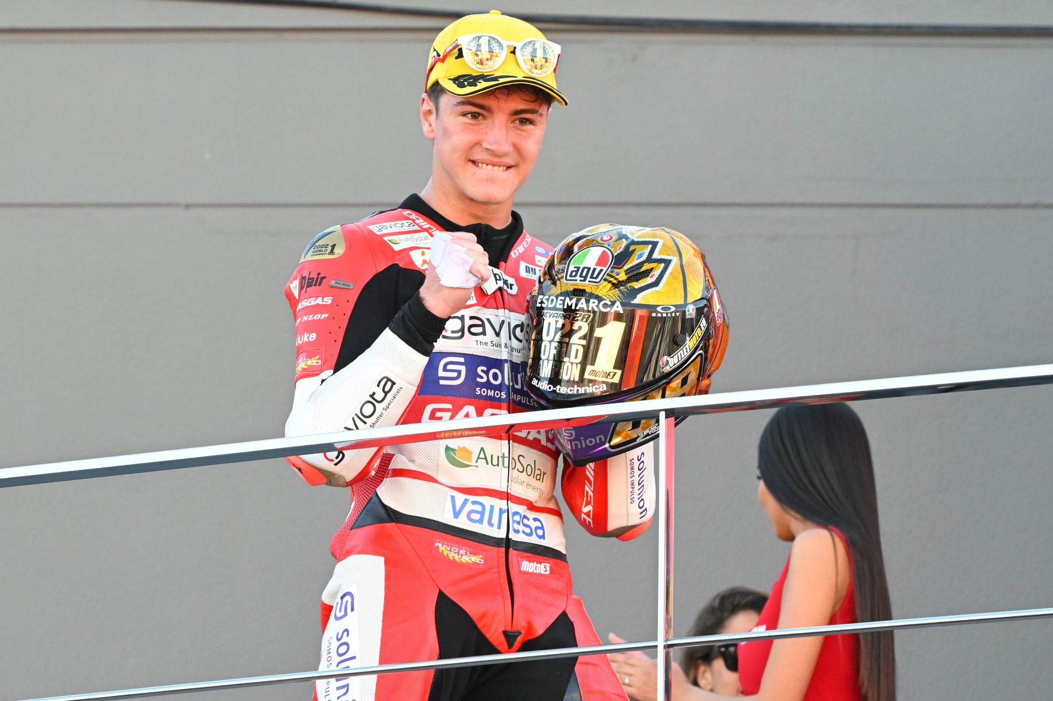 Izan Guevara, Moto3 race, Valencia MotoGP, 6 November
