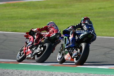 Francesco Bagnaia, Fabio Quartararo, MotoGP race, Valencia MotoGP, 6 November