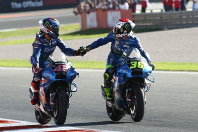 Alex Rins Joan Mir MotoGP race, Valencia MotoGP. 6 November