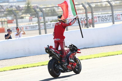 Francesco Bagnaia MotoGP race, Valencia MotoGP. 6 November