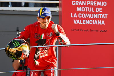 Francesco Bagnaia, MotoGP race, Valencia MotoGP, 6 November