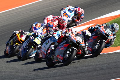 Jeremy Alcoba, Moto2 race, Valencia MotoGP, 6 November