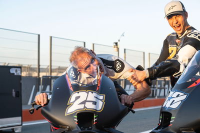 Raul Fernandez, Wilco Zeelenberg, Valencia MotoGP test 07 November