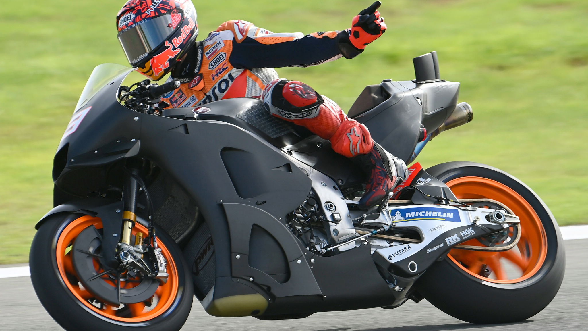 Marc Marquez, Valencia MotoGP test, 8 November