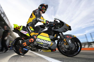 Luca Marini, Valencia MotoGP test, 8 November