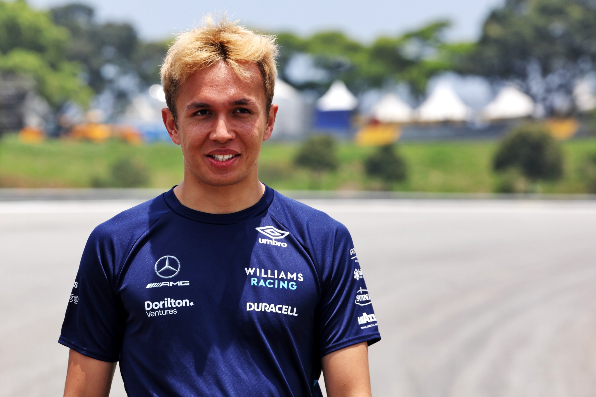 Alexander Albon (THA) Williams Racing walks the circuit. Formula 1 World Championship, Rd 21, Brazilian Grand Prix, Sao