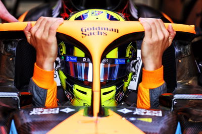 Lando Norris (GBR) McLaren MCL36. Formula 1 World Championship, Rd 21, Brazilian Grand Prix, Sao Paulo, Brazil, Qualifying