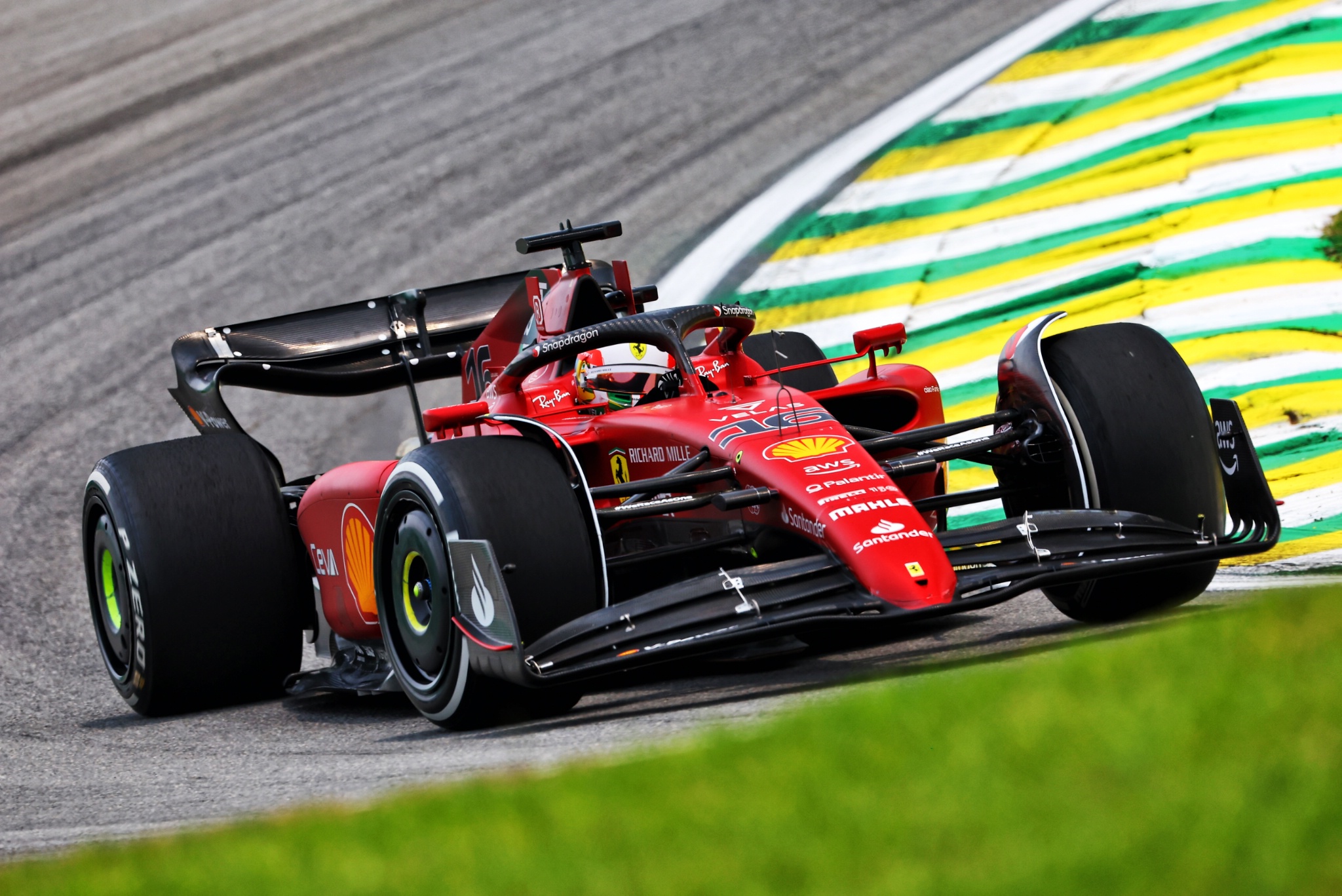 Charles Leclerc (MON) Ferrari F1-75. Formula 1 World Championship, Rd 21, Brazilian Grand Prix, Sao Paulo, Brazil,