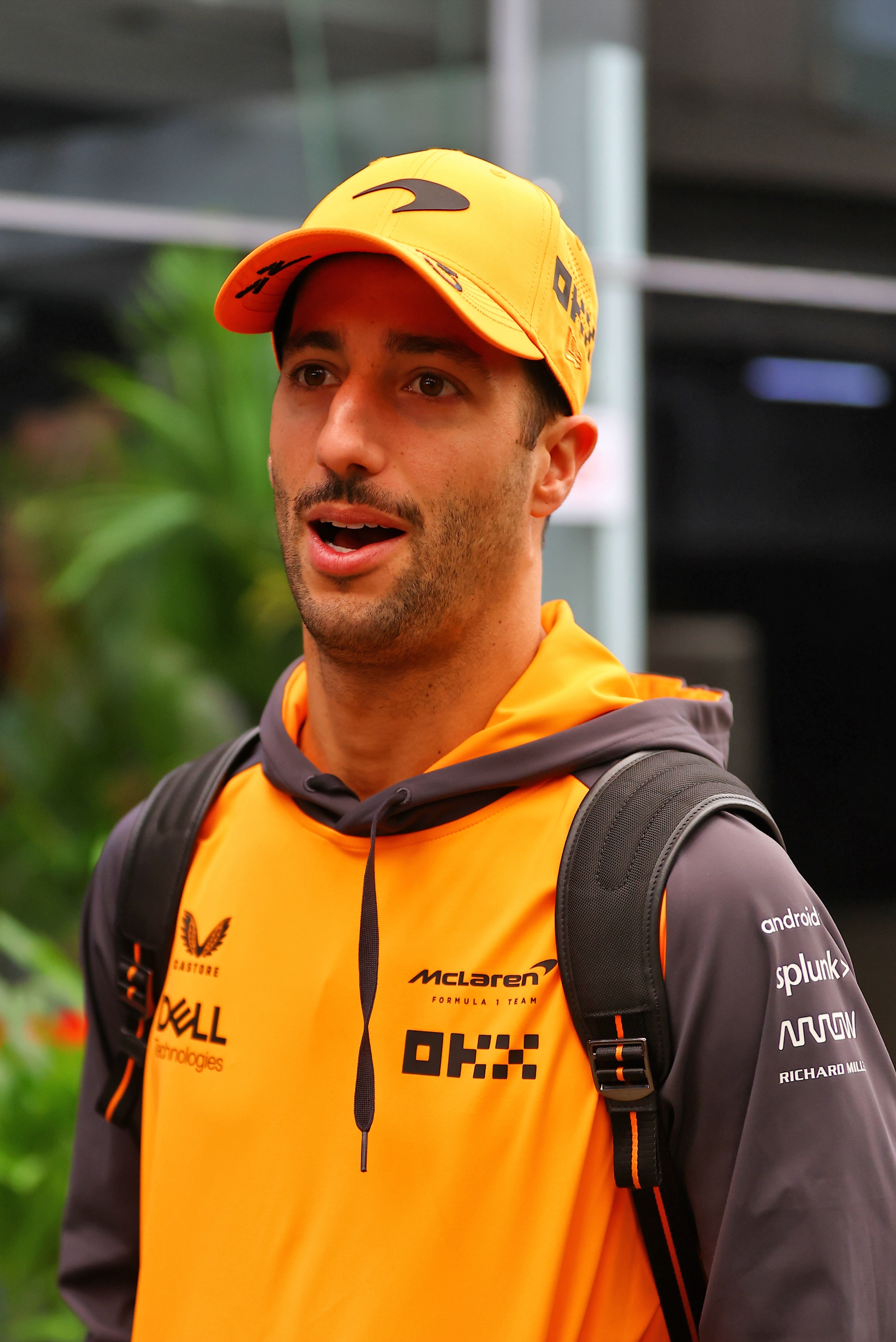 Daniel Ricciardo (AUS) ) McLaren. Kejuaraan Dunia Formula 1, Rd 21, Grand Prix Brasil, Sao Paulo, Brasil, Kualifikasi