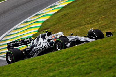Yuki Tsunoda (JPN) AlphaTauri AT03. Formula 1 World Championship, Rd 21, Brazilian Grand Prix, Sao Paulo, Brazil,