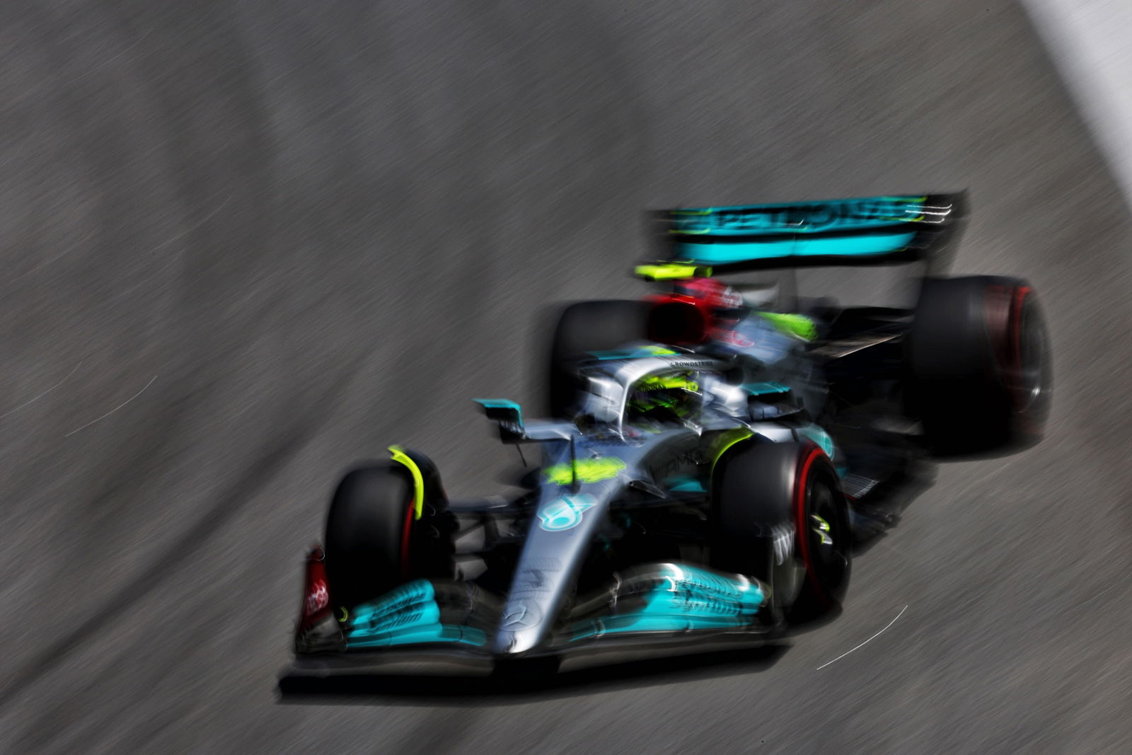 Lewis Hamilton (GBR) Mercedes AMG F1 W13. Formula 1 World Championship, Rd 21, Brazilian Grand Prix, Sao Paulo, Brazil,
