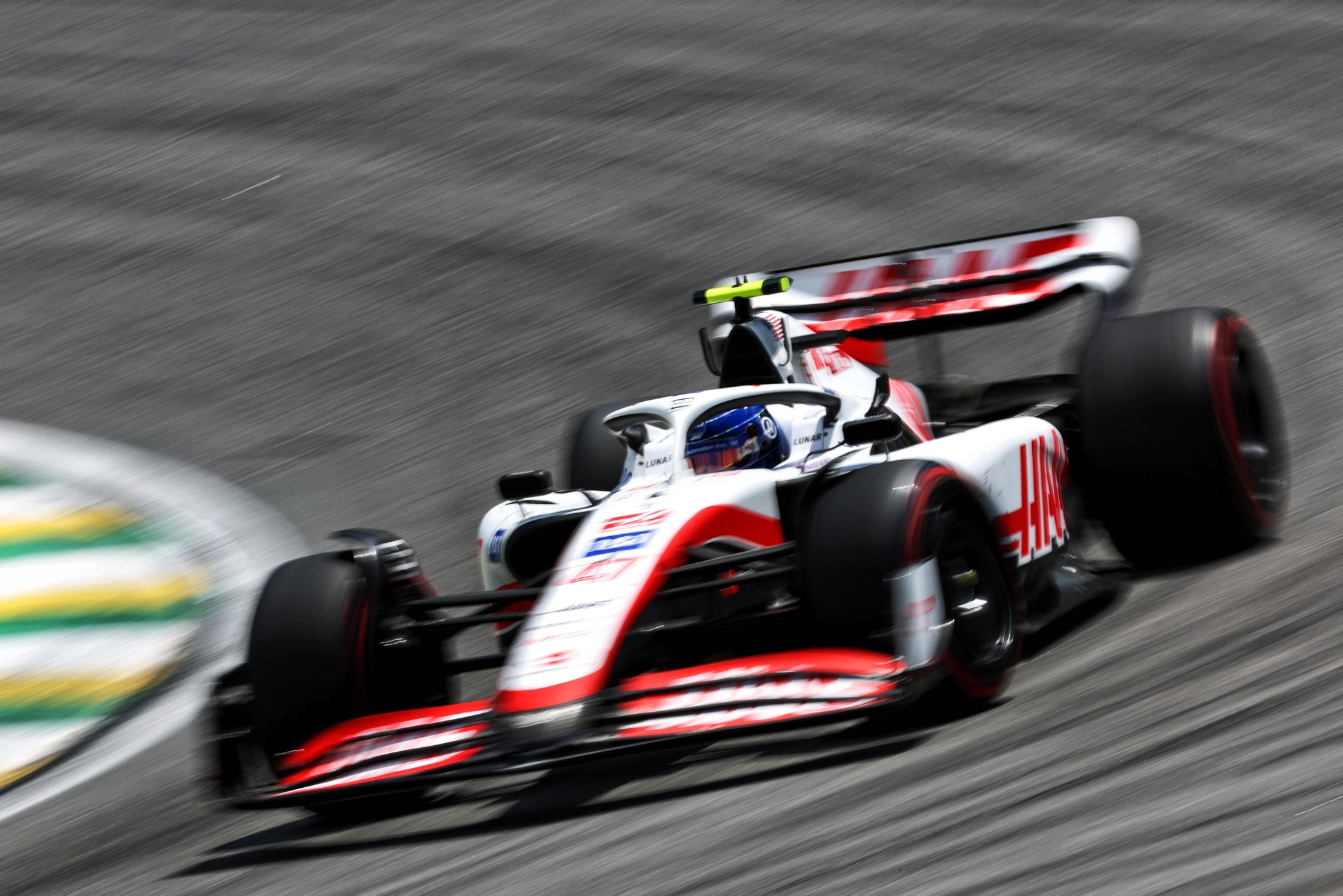 Mick Schumacher (GER) Haas VF-22. Formula 1 World Championship, Rd 21, Brazilian Grand Prix, Sao Paulo, Brazil, Sprint