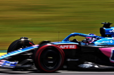 Fernando Alonso (ESP) ) Alpine F1 Team A522. Kejuaraan Dunia Formula 1, Rd 21, Grand Prix Brasil, Sao Paulo, Brasil,