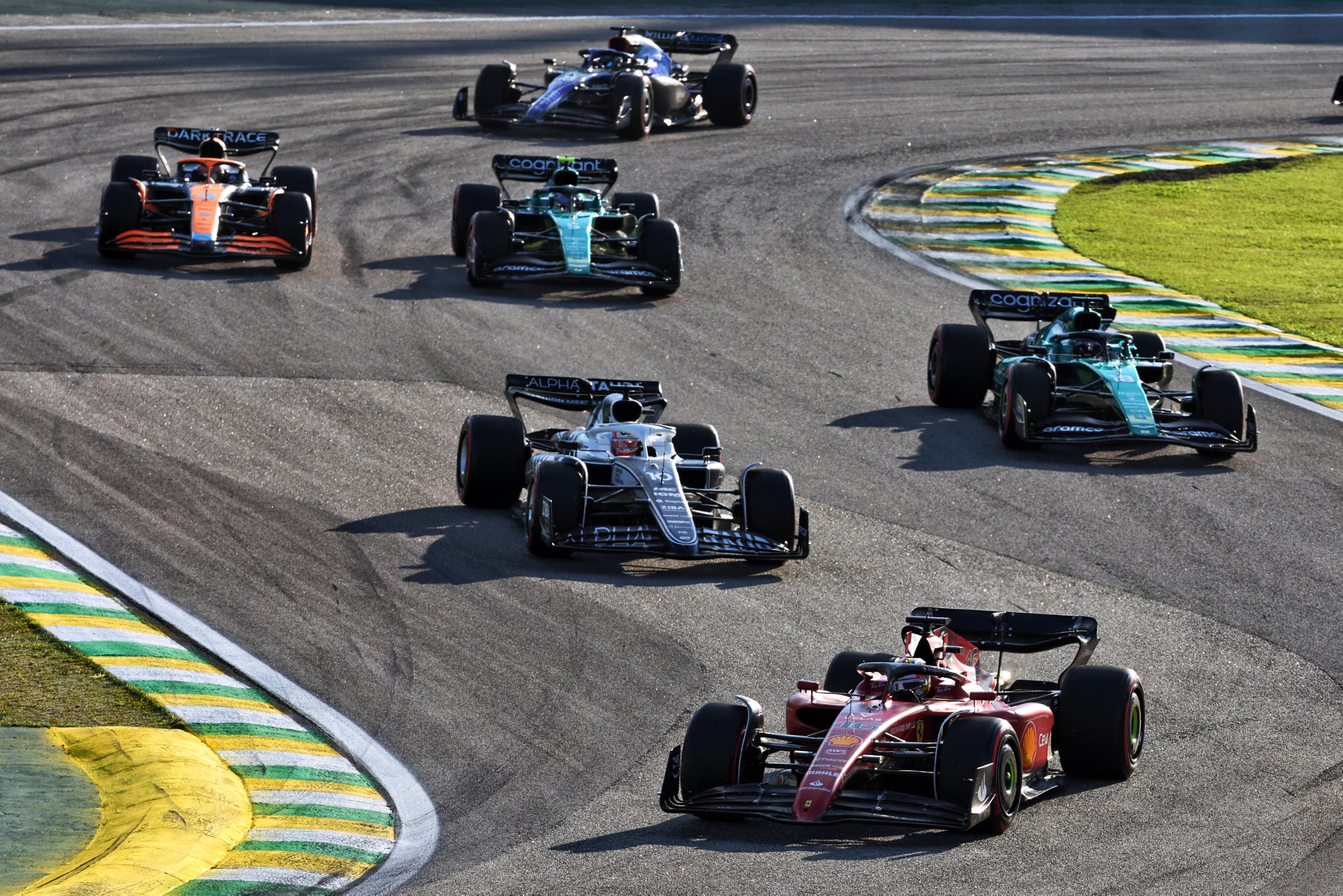 Charles Leclerc (MON) Ferrari F1-75. Formula 1 World Championship, Rd 21, Brazilian Grand Prix, Sao Paulo, Brazil, Sprint