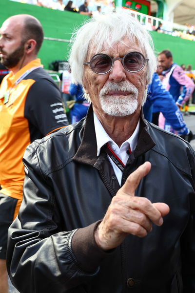 Bernie Ecclestone (GBR). Formula 1 World Championship, Rd 21, Brazilian Grand Prix, Sao Paulo, Brazil, Sprint Day.-