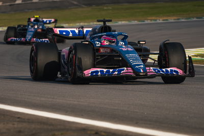 Fernando Alonso (ESP ) Tim F1 Alpen A522. Kejuaraan Dunia Formula 1, Rd 21, Grand Prix Brasil, Sao Paulo, Brasil,