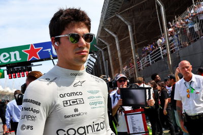 Lance Stroll (CDN) Aston Martin F1 Team on the grid. Formula 1 World Championship, Rd 21, Brazilian Grand Prix, Sao Paulo,