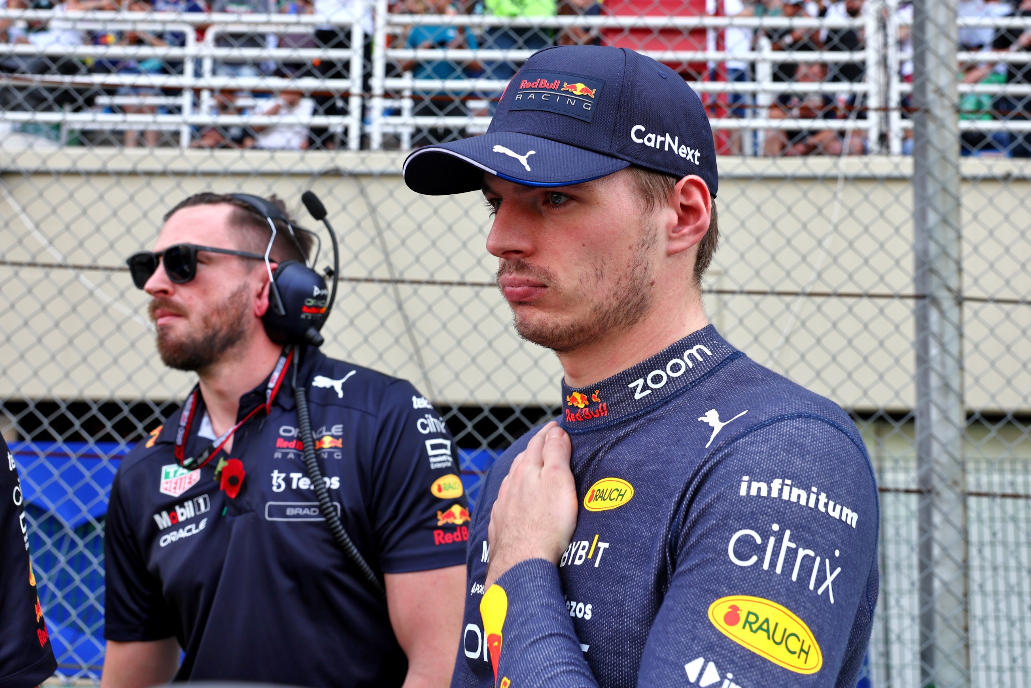Max Verstappen (NLD) Red Bull Racing on the grid. Formula 1 World Championship, Rd 21, Brazilian Grand Prix, Sao Paulo,