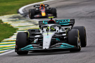 Lewis Hamilton (GBR) Mercedes AMG F1 W13. Formula 1 World Championship, Rd 21, Brazilian Grand Prix, Sao Paulo, Brazil,