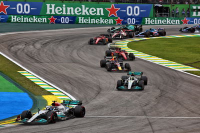 George Russell (GBR) Mercedes AMG F1 W13. Formula 1 World Championship, Rd 21, Brazilian Grand Prix, Sao Paulo, Brazil,