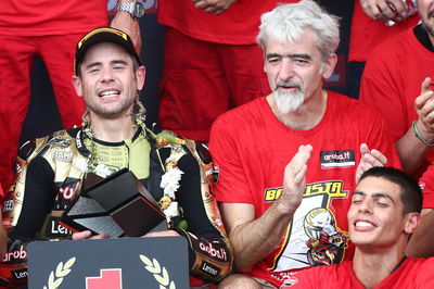 Alvaro Bautista , Gigi Dall'Igna, Indonesian WorldSBK. 13 November