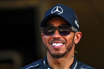 Lewis Hamilton (GBR) Mercedes AMG F1 at a team photograph. Formula 1 World Championship, Rd 22, Abu Dhabi Grand Prix, Yas