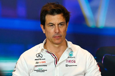 Toto Wolff (GER) Mercedes AMG F1 Shareholder and Executive Director in the FIA Press Conference. Formula 1 World