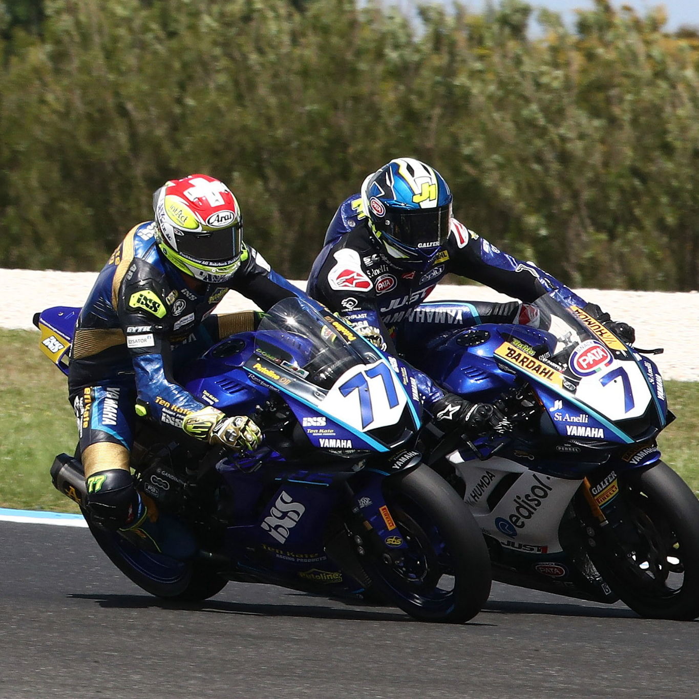 Dominique Aegerter, Lorenzo Baldassarri, Yamaha WorldSSP Phillip Island 2022