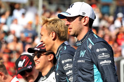 Nicholas Latifi (CDN) Williams Racing at the drivers end of season group photograph. Formula 1 World Championship, Rd 22,