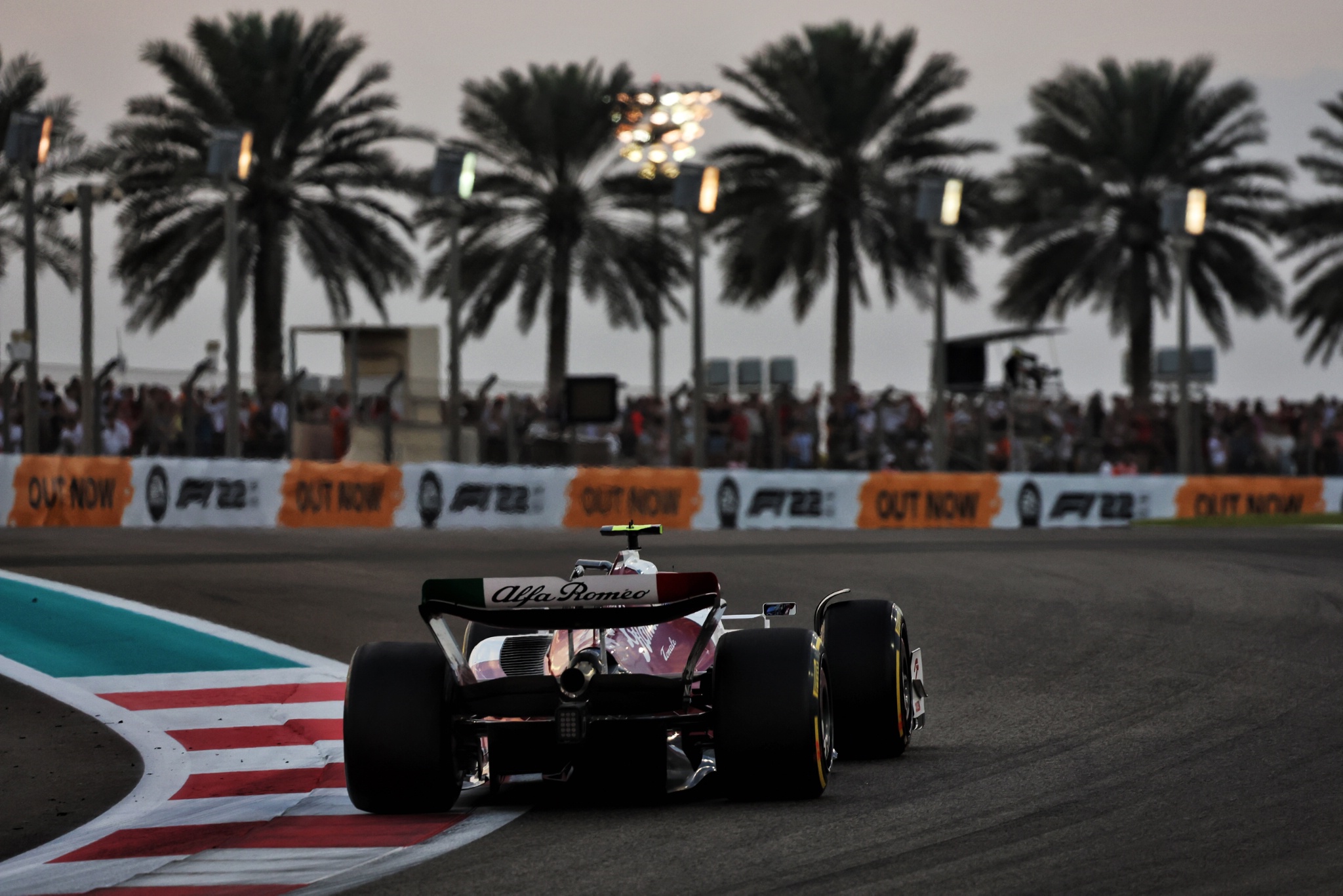 Guanyu Zhou (CHN) Alfa Romeo F1 Team C42. Formula 1 World Championship, Rd 22, Abu Dhabi Grand Prix, Yas Marina Circuit,