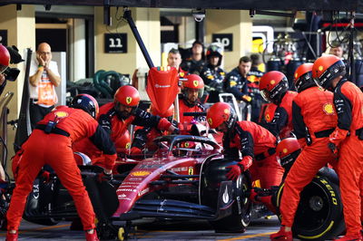 Charles Leclerc (MON) Ferrari F1-75 make