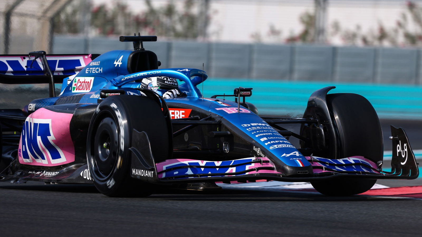 Pierre Gasly (FRA), Alpine F1 Team Formula 1 Testing, Yas Marina Circuit, Abu Dhabi, Tuesday.
- www.xpbimages.com, EMail: