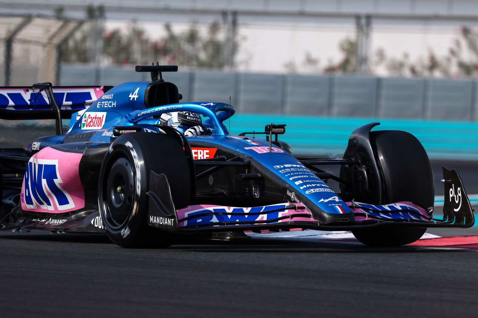 Pierre Gasly (FRA), Alpine F1 Team Formula 1 Testing, Yas Marina Circuit, Abu Dhabi, Tuesday.
- www.xpbimages.com, EMail: