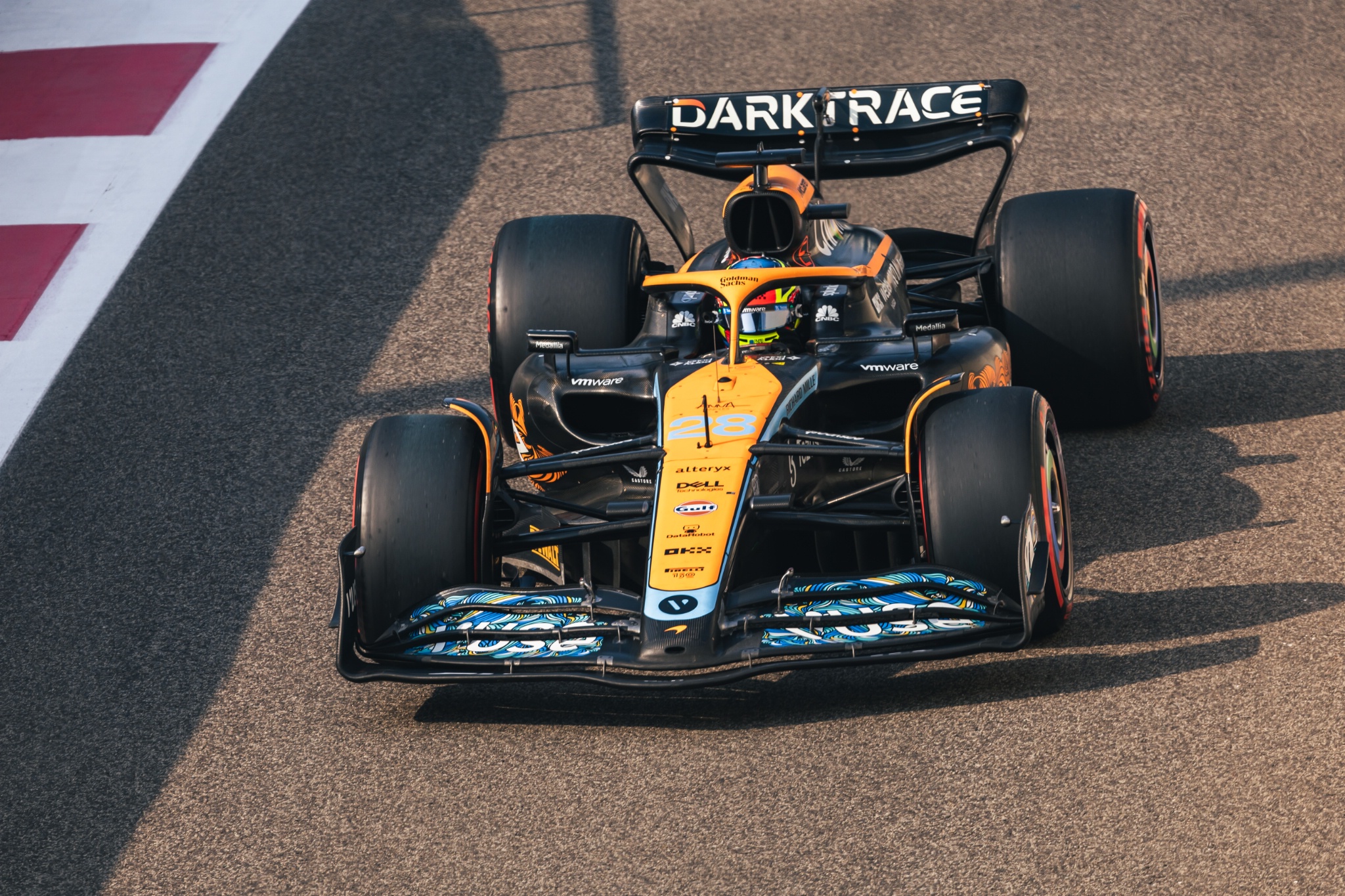 Oscar Piastri (AUS) McLaren MCL36. Formula 1 Testing, Yas Marina Circuit, Abu Dhabi, Monday.- www.xpbimages.com, EMail:
