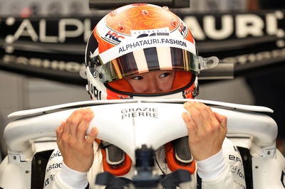 Yuki Tsunoda (JPN) AlphaTauri AT03. Formula 1 Testing, Yas Marina Circuit, Abu Dhabi, Monday.- www.xpbimages.com, EMail: