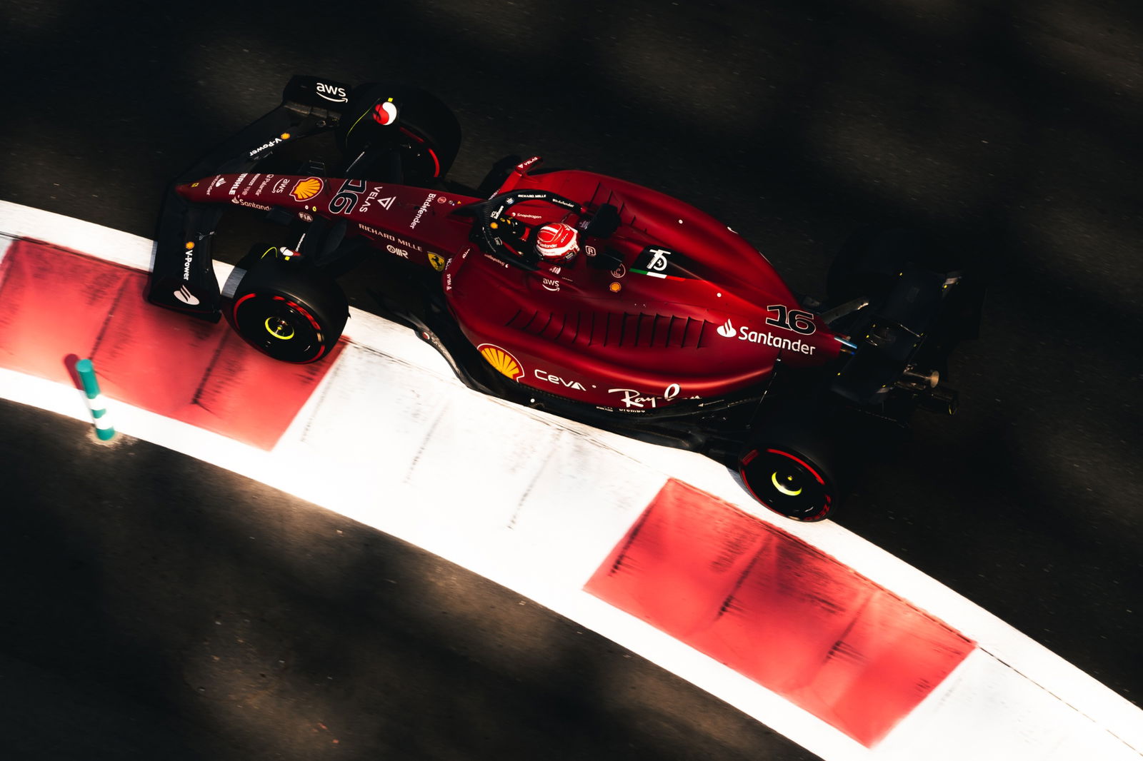 Charles Leclerc (MON) Ferrari F1-75. Formula 1 Testing, Yas Marina Circuit, Abu Dhabi, Tuesday.- www.xpbimages.com,