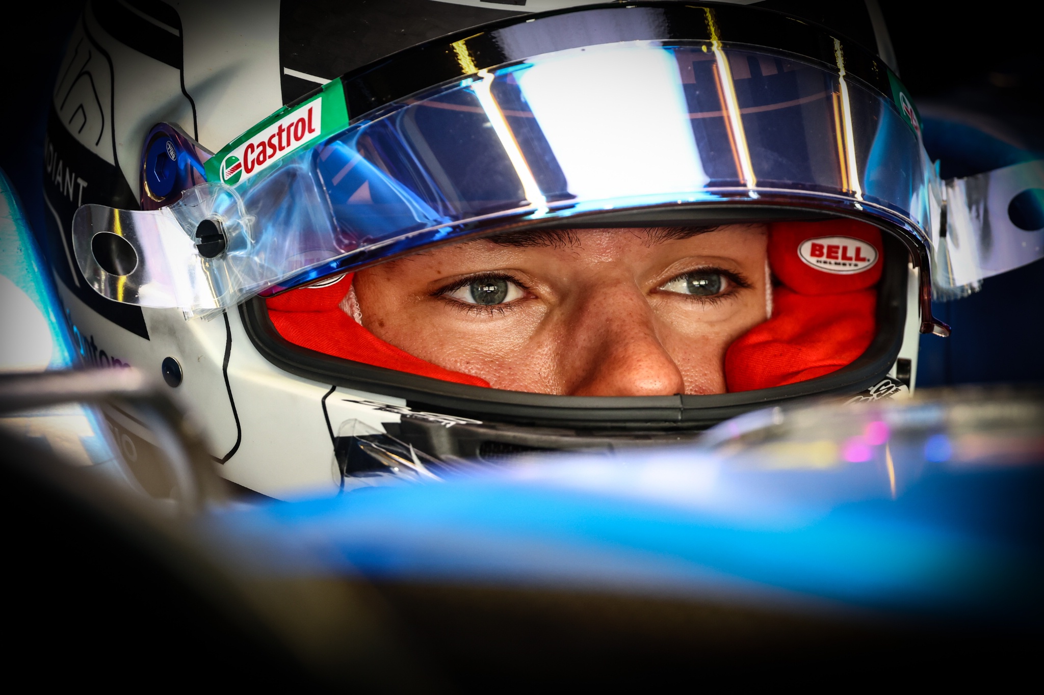 Pierre Gasly (FRA), Alpine F1 Team Formula 1 Testing, Yas Marina Circuit, Abu Dhabi, Tuesday.- www.xpbimages.com, EMail: