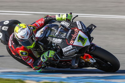 Alvaro Bautista, Jerez WorldSBK Tests, 25-26 January