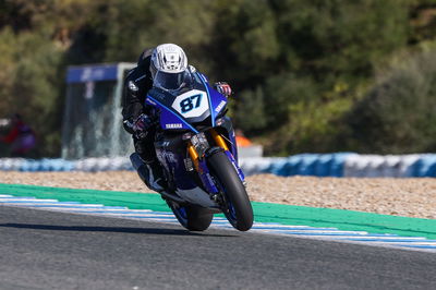 Remy Gardner, Jerez WorldSBK Tests, 25-26 January