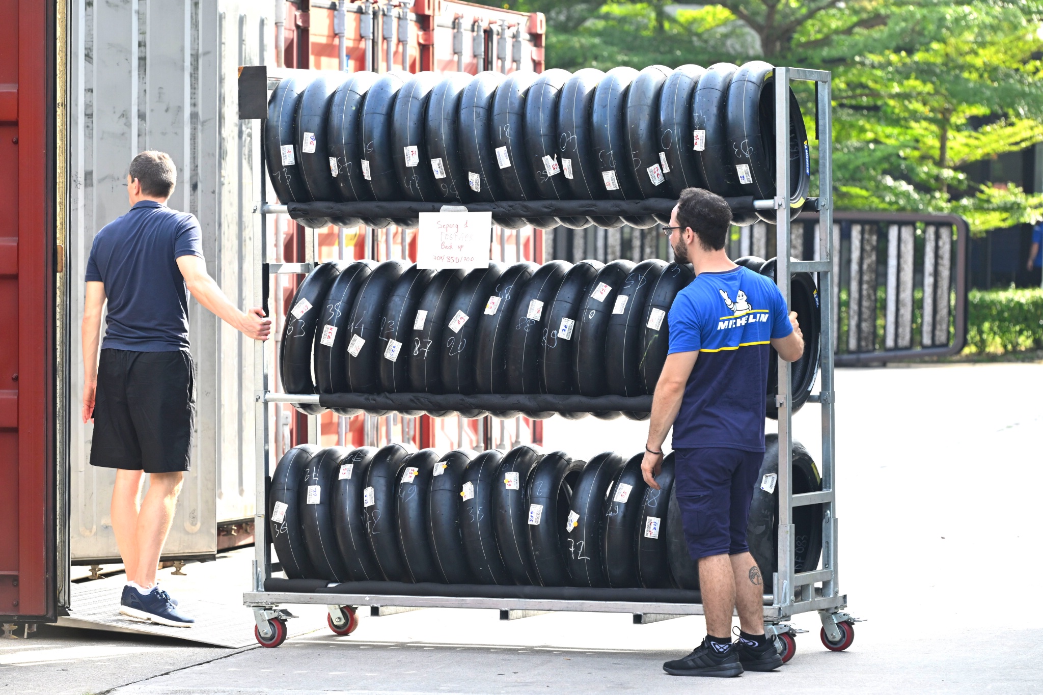 Michelin, Sepang MotoGP test, 12 February