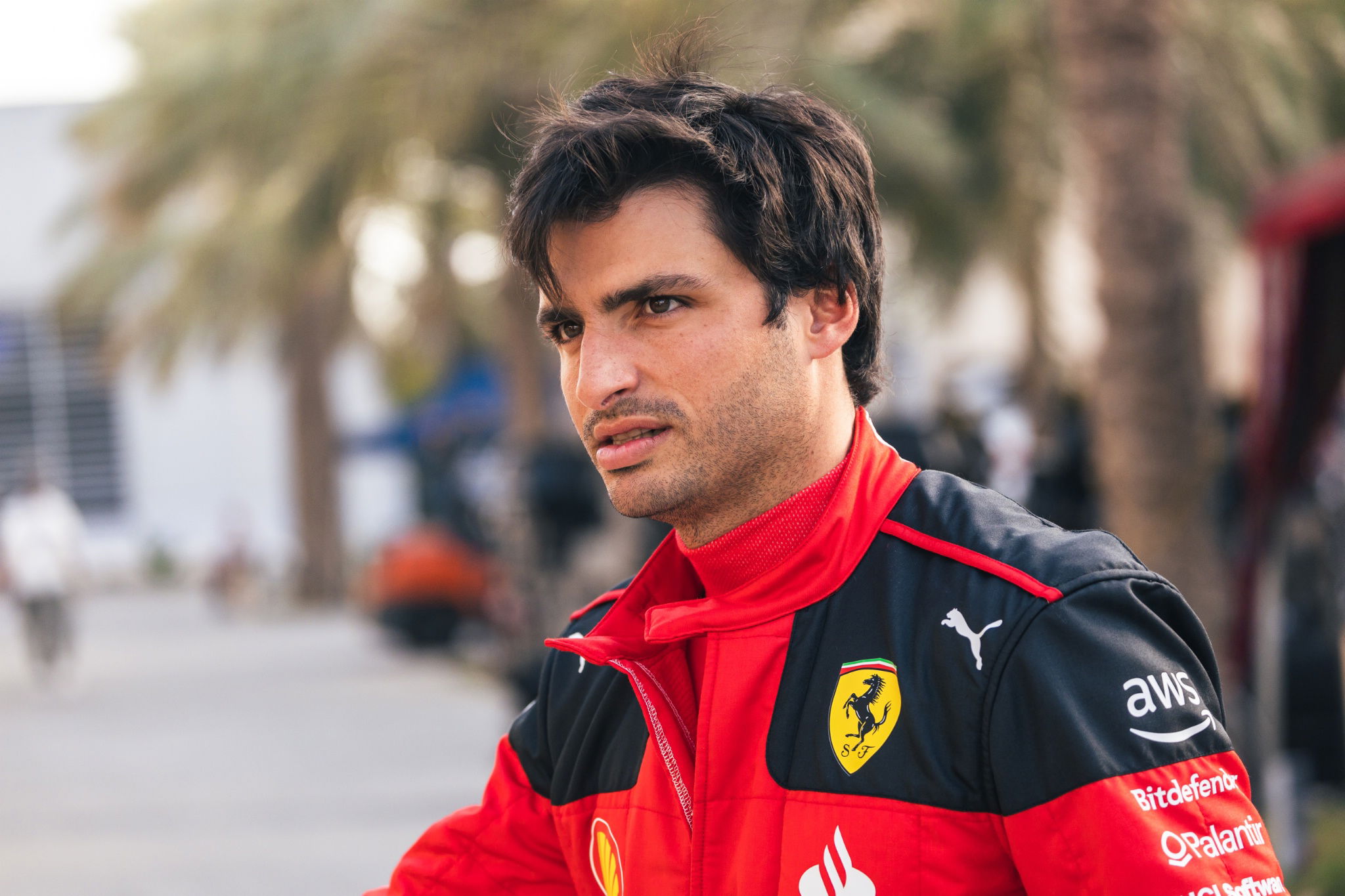 Carlos Sainz Jr (ESP) Ferrari. Formula 1 Testing, Sakhir, Bahrain, Preparations.- www.xpbimages.com, EMail: