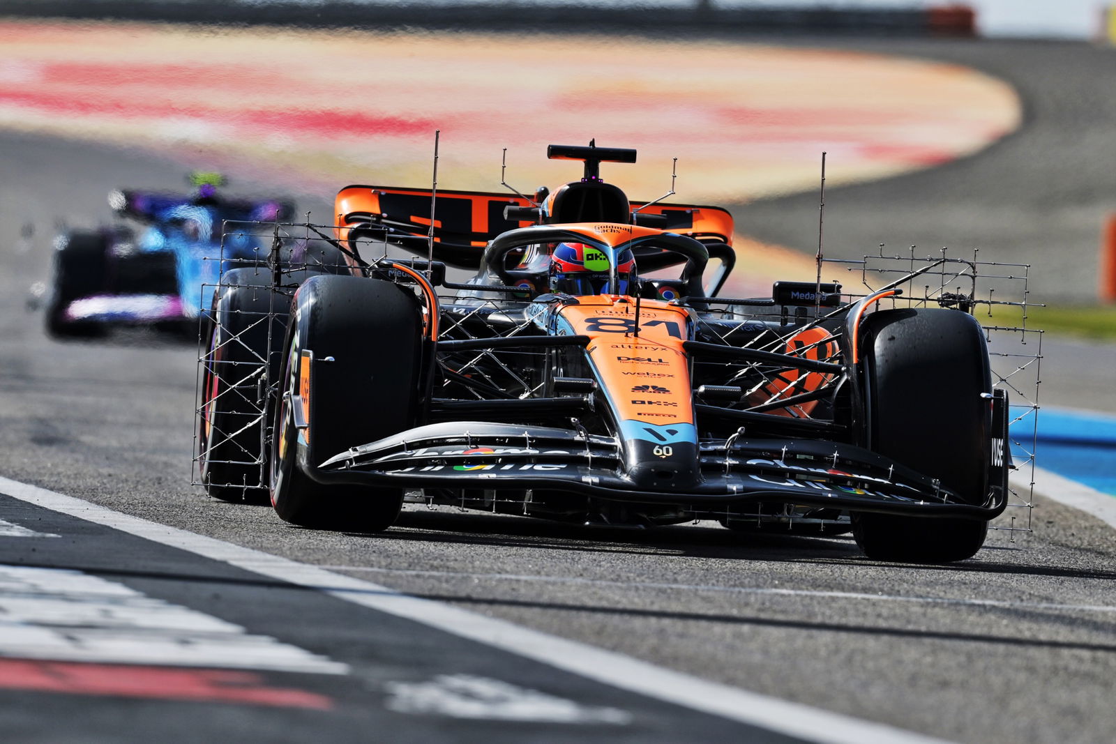 Oscar Piastri (AUS) McLaren MCL60. Formula 1 Testing, Sakhir, Bahrain, Day One.- www.xpbimages.com, EMail: